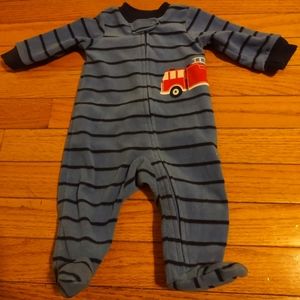 🚒 Carter's Firetruck Footie Pajamas 🚒